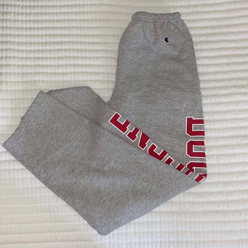vintage champion college sweats